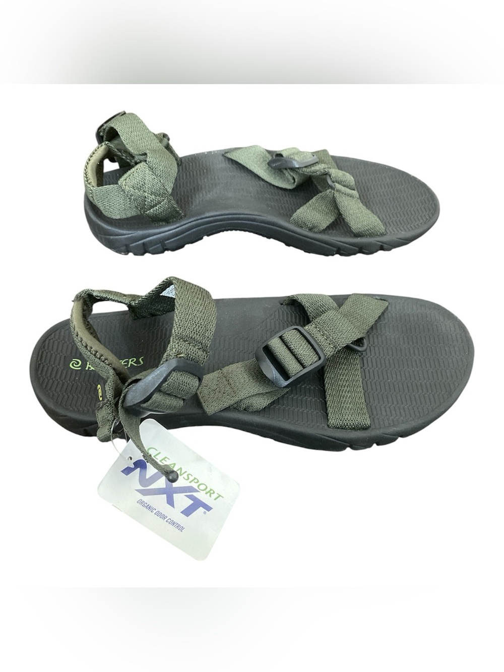 New with box Rafters still water olive color sandals men’s size 11